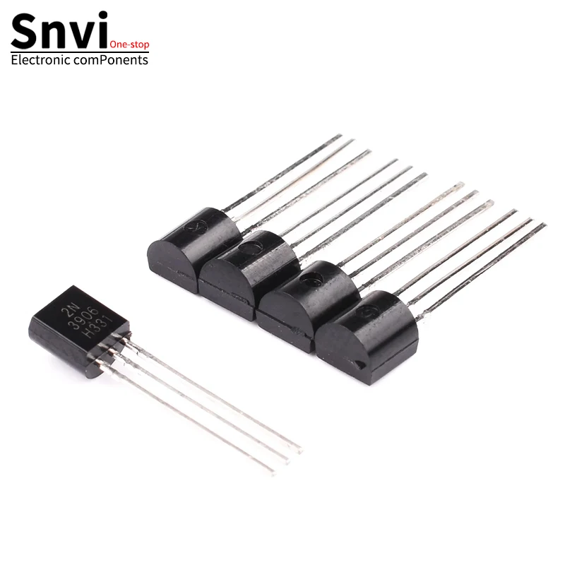 Snvi 50pcs triode 2n3904 2n3906 2n4403 2n2907 2n4401 2n2222 Pn2222 2n5551 2n5401 To 92 To92 Transistor