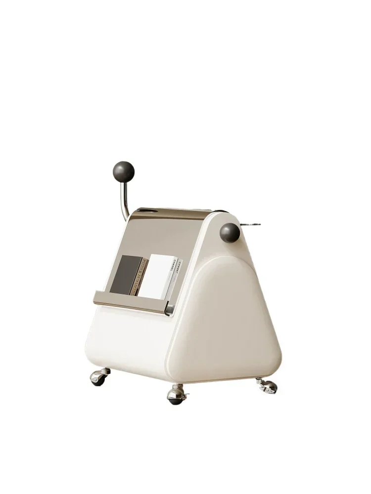 

French removable side few living room 2024 new cream wind art creative sofa side cabinet