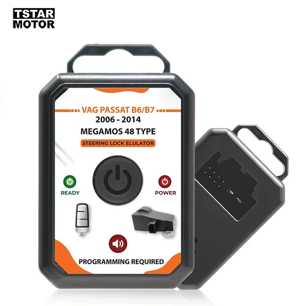 EIS ESL ELV Steering Lock Emulator For VW Passat  B6 B7 MEGAMOS 48 Type With Connection Cable