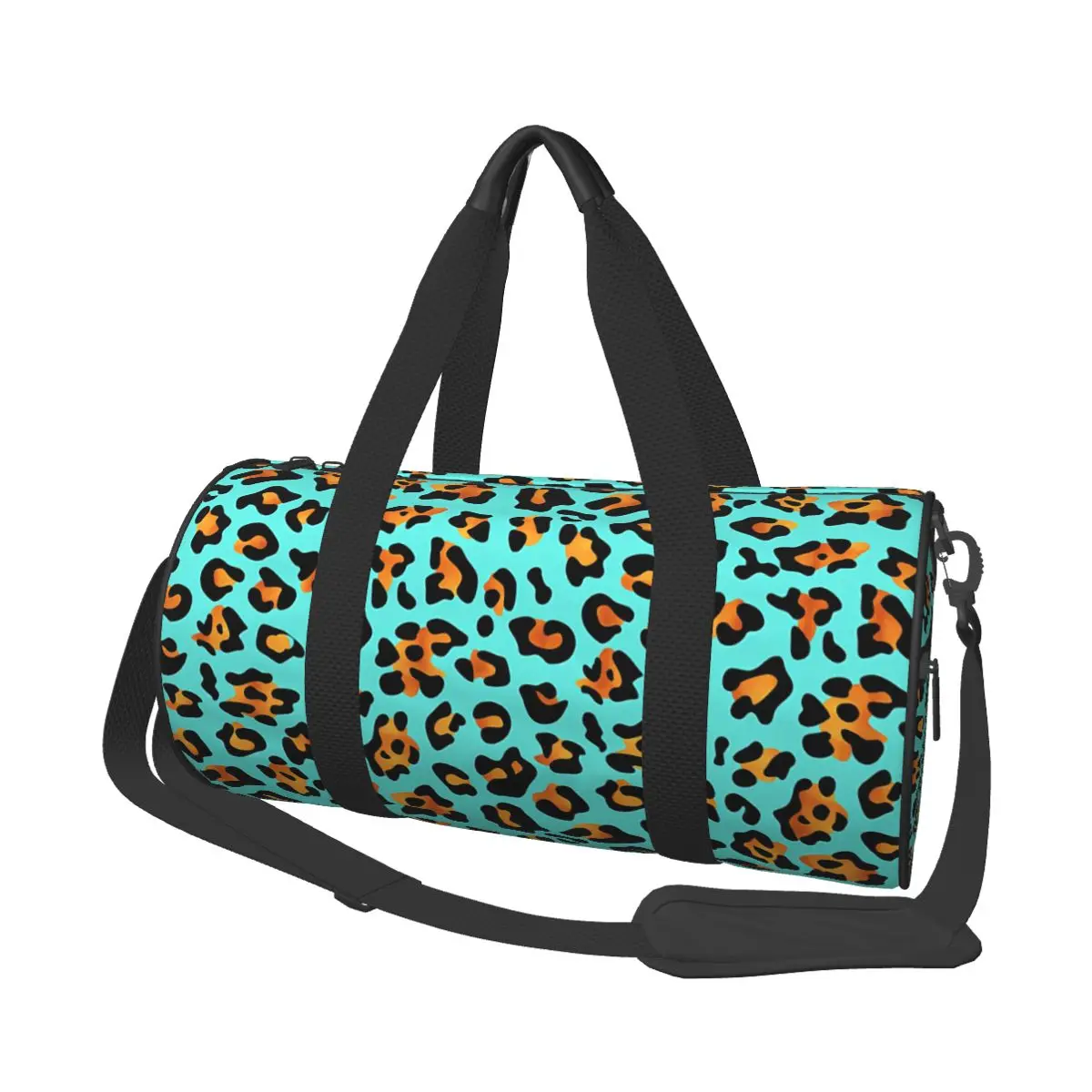 Cool Leopard Print Sport Bags para homens Animal, gato, Wild Gym Acessórios, saco de ginástica impermeável, bolsa personalizada, viagem, diversão, bolsa de fitness