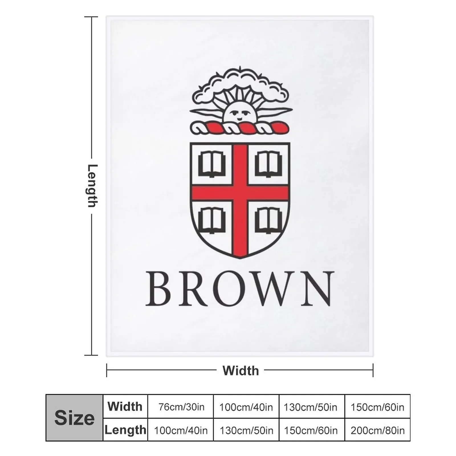 brown university Throw Blanket Luxury Designer sofa bed Hairy Luxury Blankets