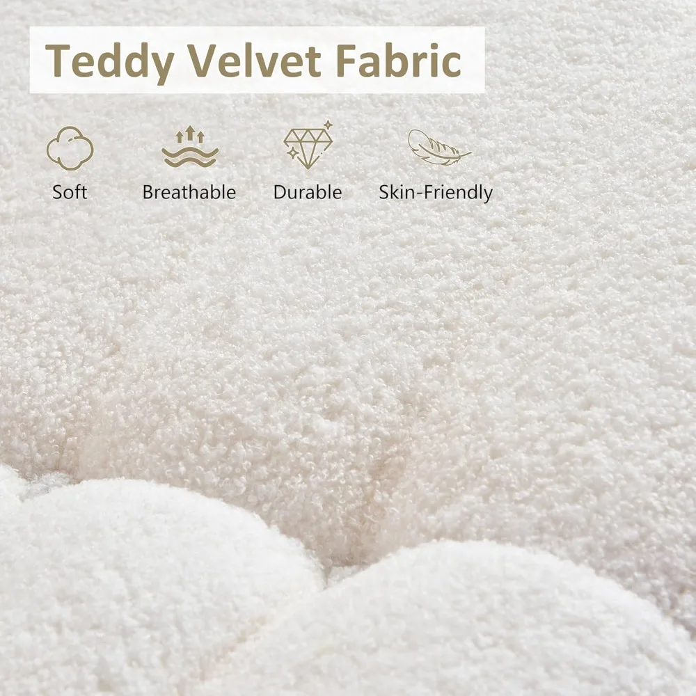 كرسي بين باج كبير الحجم مملوء بإسفنج الذاكرة للبالغين - أريكة صالة كبيرة ومريحة تتسكع بجوار الموقد #6