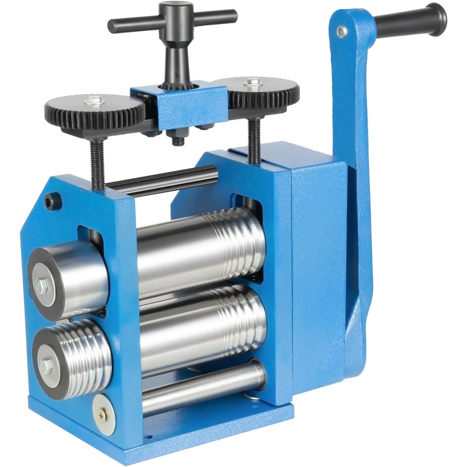 CNCEST 3-in-1 Portable Jewelry Rolling Mill Machine,Rolling Mill Machine,Adjustable Press Thickness,for DIY and Jewelry Making