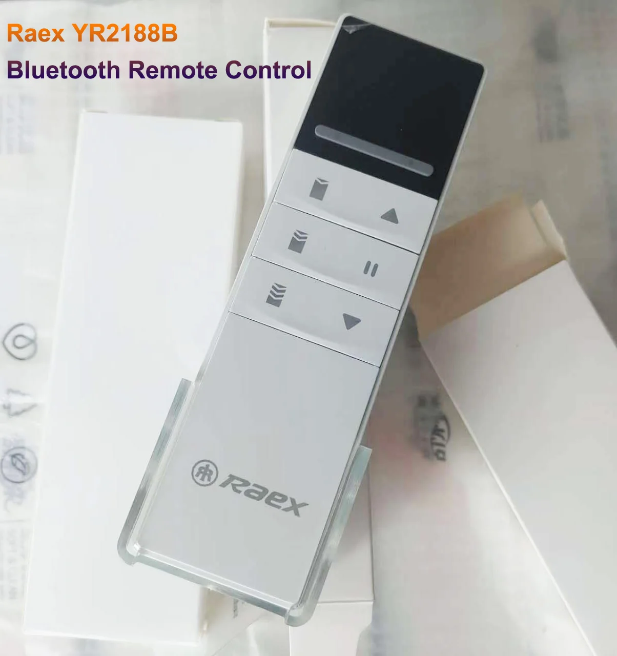 Raex Remote Control Curtain Motor LCD Screen Transmitter YR2188B Dual Channel YR2118B 6 Channel YR2119-20 20 Channel 433.92MHz