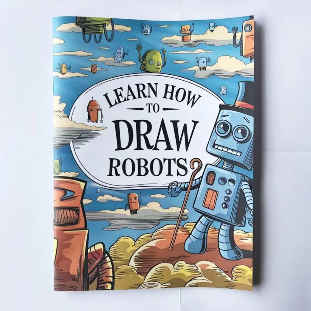 Travel Drawing Cartoon Coloring Book Early Education Stationery Graffiti Copy Sketch Book Doodling Enlightenment