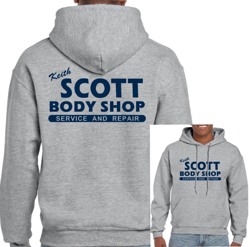 

2025 Осень Зима KEITH SCOTT One Tree Hill Body Shop Мужские забавные унисекс Высококачественная роскошь для мужчин и женщин Топ Y2k