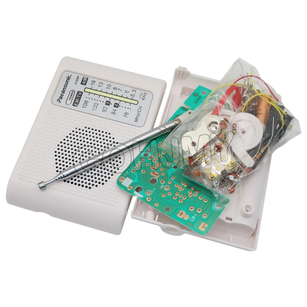 CF2102 CF210SP AM/FM Stereo Radio Kit DIY Electronic Assemble Set Kit For Learner July DropShip DIY Laboratory