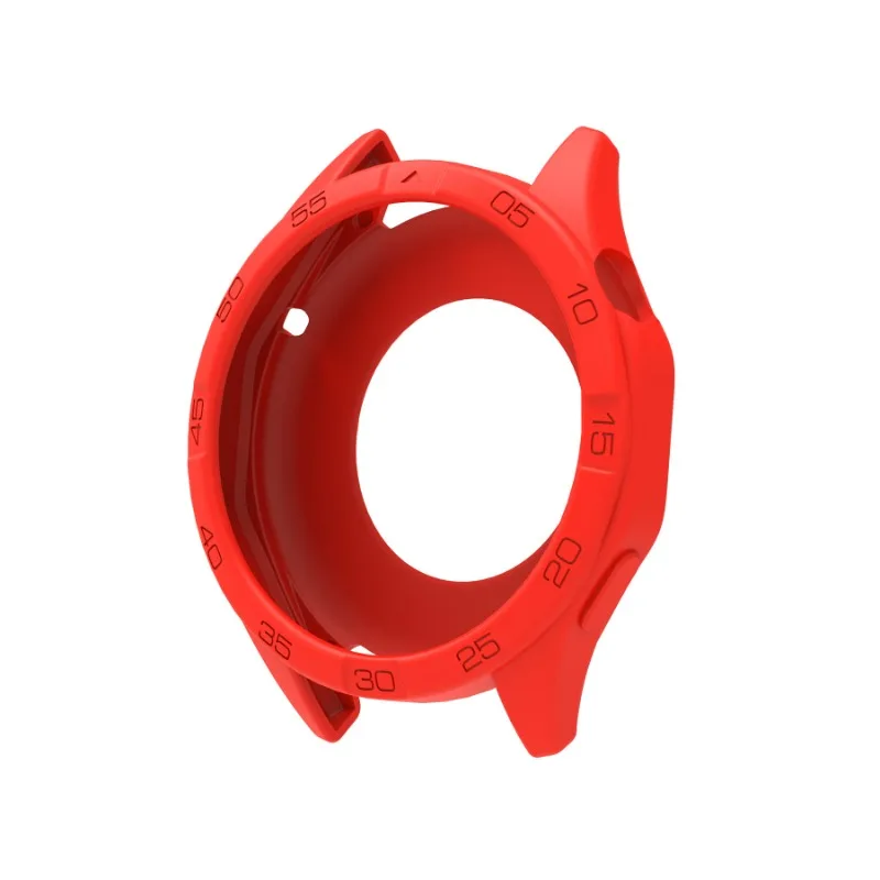 Silicone Protector Case Fall Prevention Shockproof Shell Bumper Frame Colorful Scratch-resistant for HUAWEI WATCH GT 4 46 mm