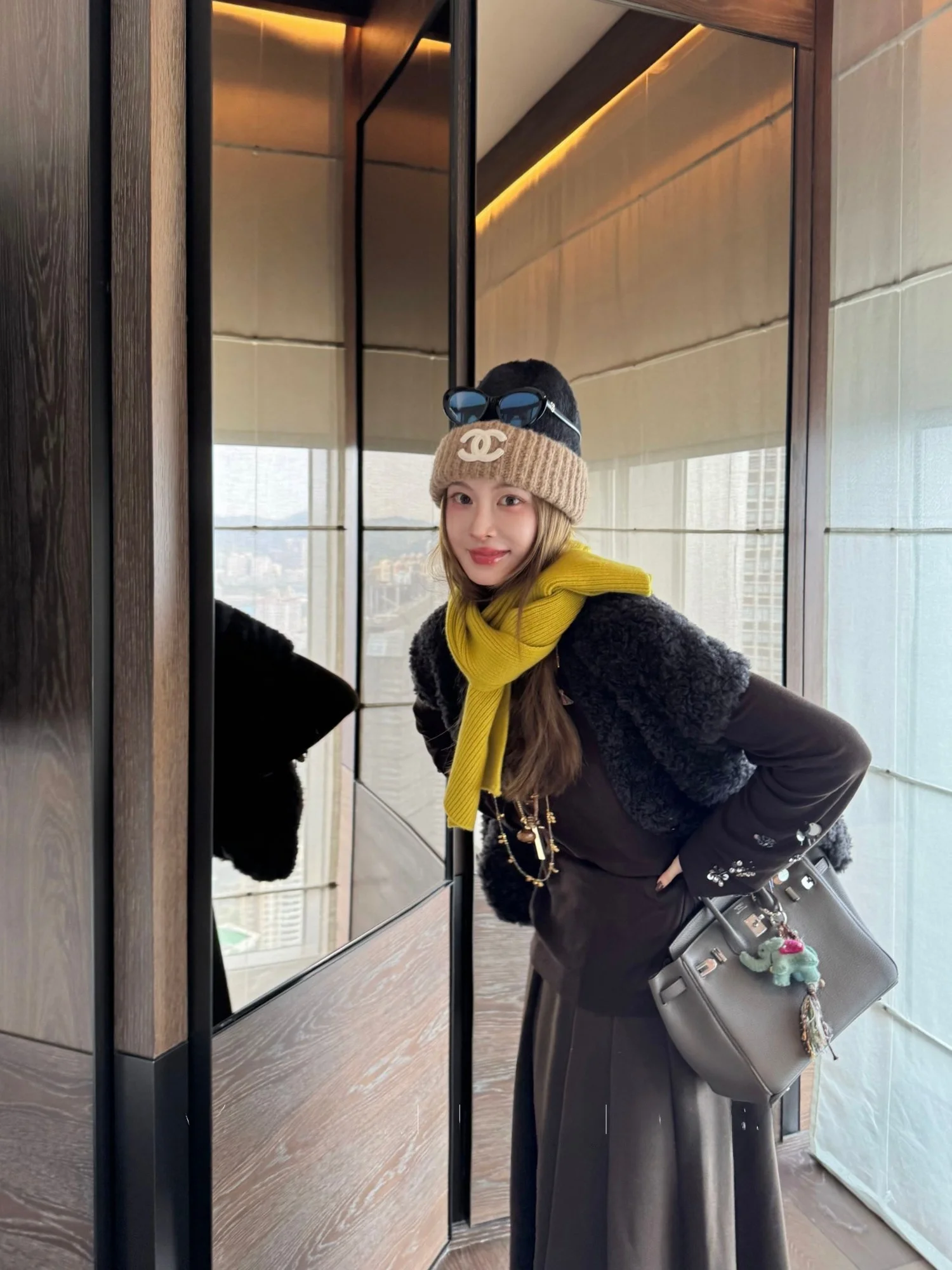 quanmeixi-multicolor-australian-wool-scarf-winter-warm-knitted-scarf-for-women-simple-versatile-neck-warmer-korean-style-long