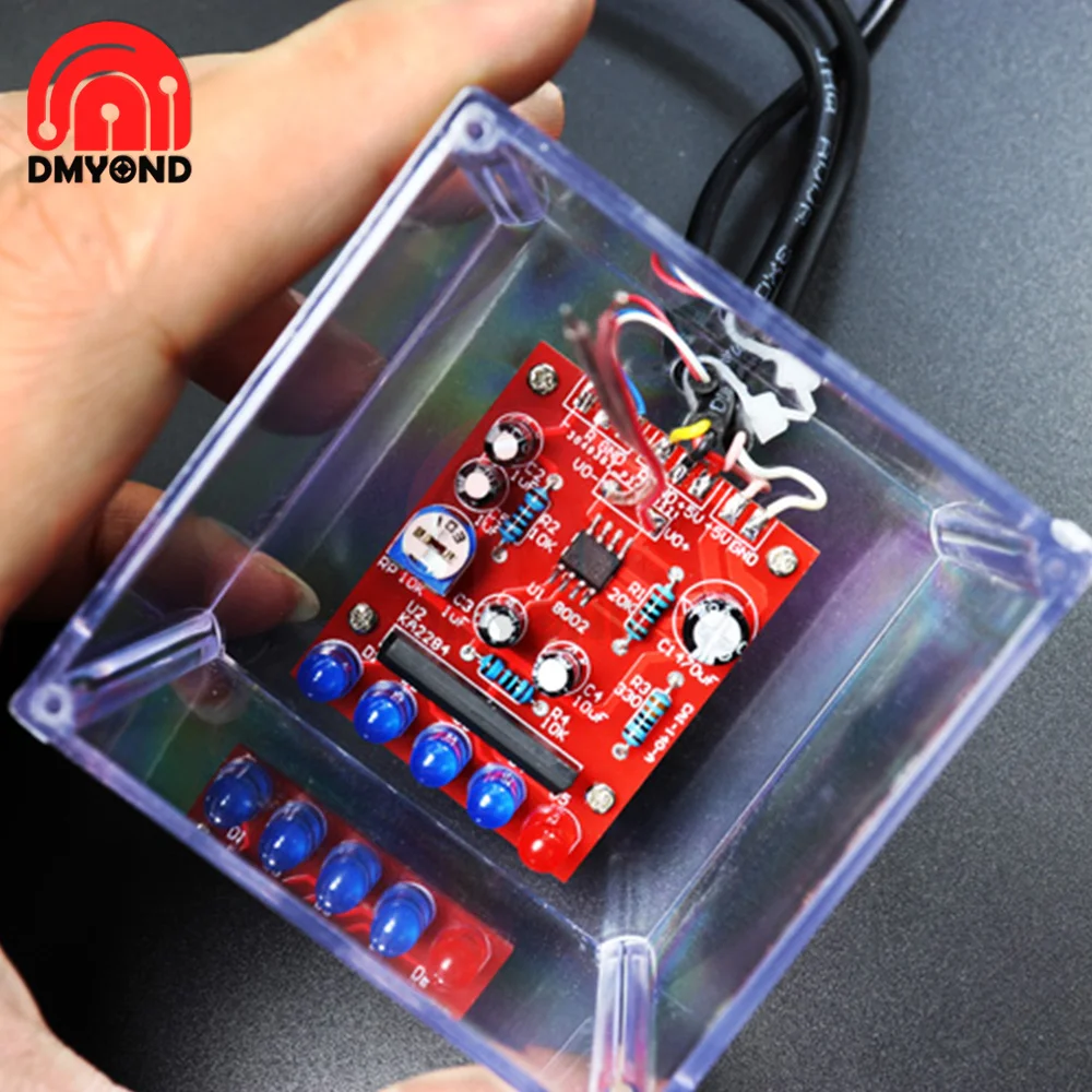 Kit de producción de altavoz BL portátil, piezas electrónicas de bricolaje, piezas de altavoz transparentes, accesorios de entrenamiento de soldadura, piezas de Audio DIY