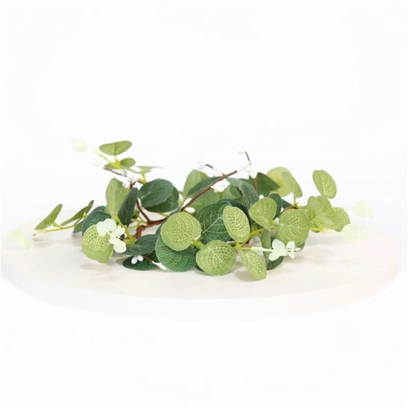 

Artificial Eucalyptus Wreath for Front Door for Wall Outdoor Garden Decoration 15UB