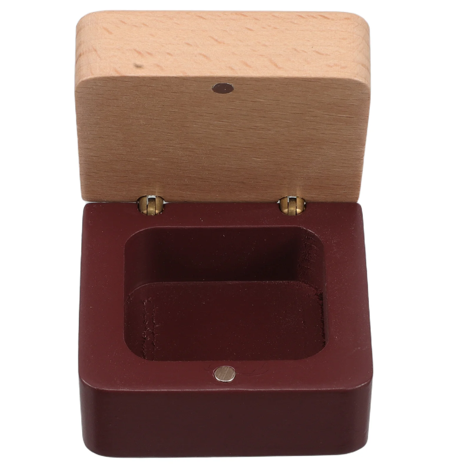 

Baby Tooth Keepsake Box Wooden Handmade Tooth Holder First Organizer Wooden Curl Holder