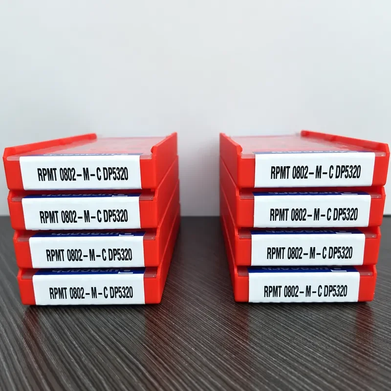 Original Milling Cutter RPMW1204-MR RPMT1204-M-C RPMT0802-M-C RPMT10T3MO RPMW1003MO DP5320 R4 R5 R6 Insert CNC Turning Tool - view 6