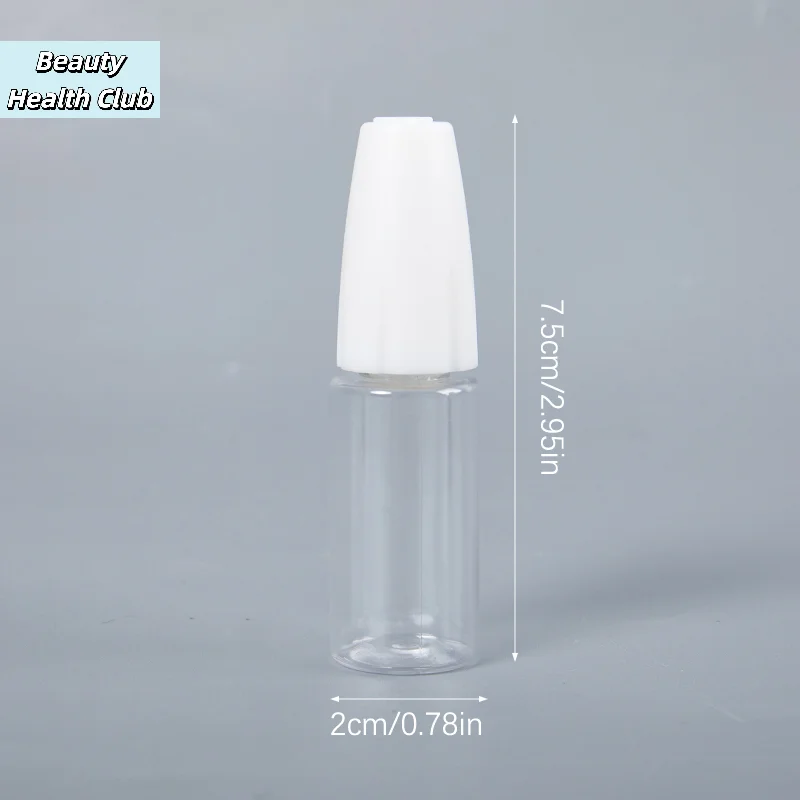 【1Pc 10ML PET Clear Vial With Long Thin Needle Tip Dropper Bottle For Vape Smoking Oil Accessories Liquid Jar】 view 6