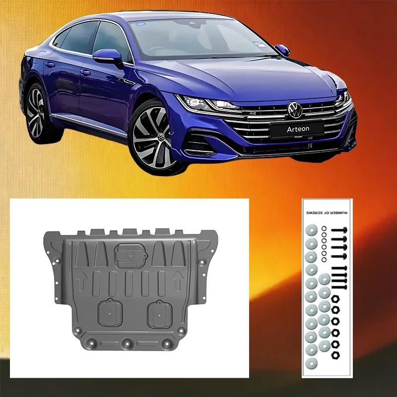 Engine lower guard plate Underbody protective panel Front bumper Plate for  Volkswagen Arteon 2019-2024 2.0T