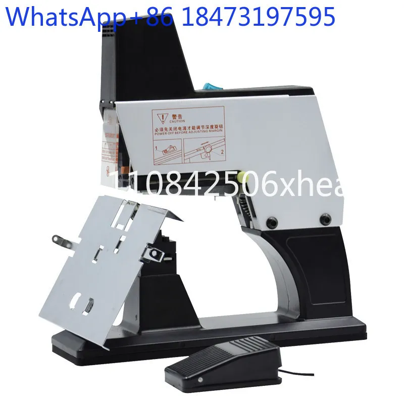 Large automatic heavy-duty electric stapler A3 riding nail stapler, labor-saving multi-function