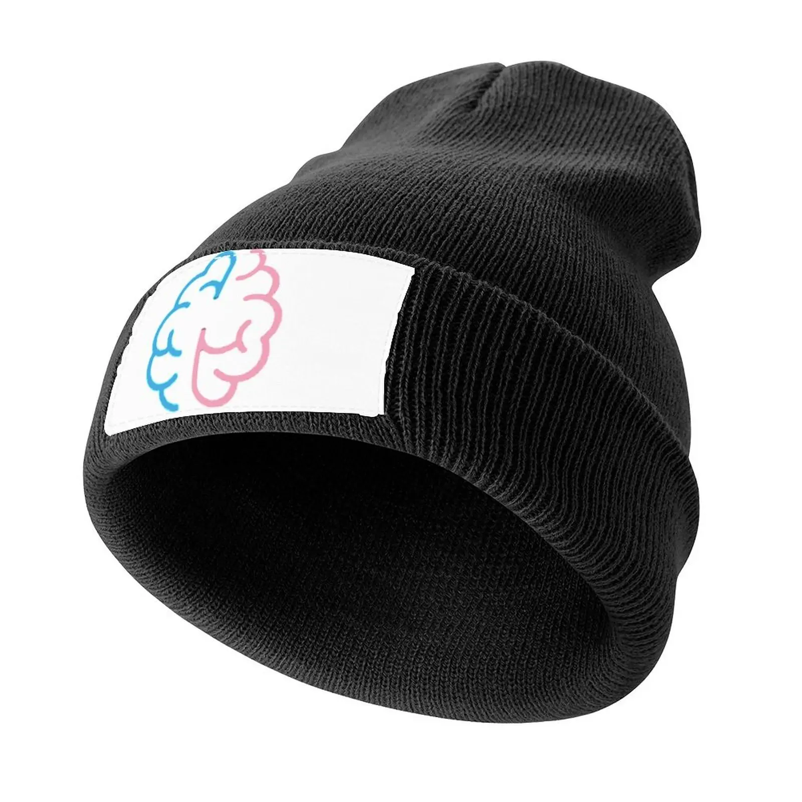 

MindMed Logo (black) Knitted Cap Snapback Cap Hood Female Men's