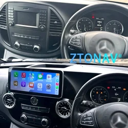 Android Car Stereo For Mercedes Benz Vito W447 116 2014 2015 2016 2017 2018 2019 2020 2021 GPS Media Player Large Screen Radio