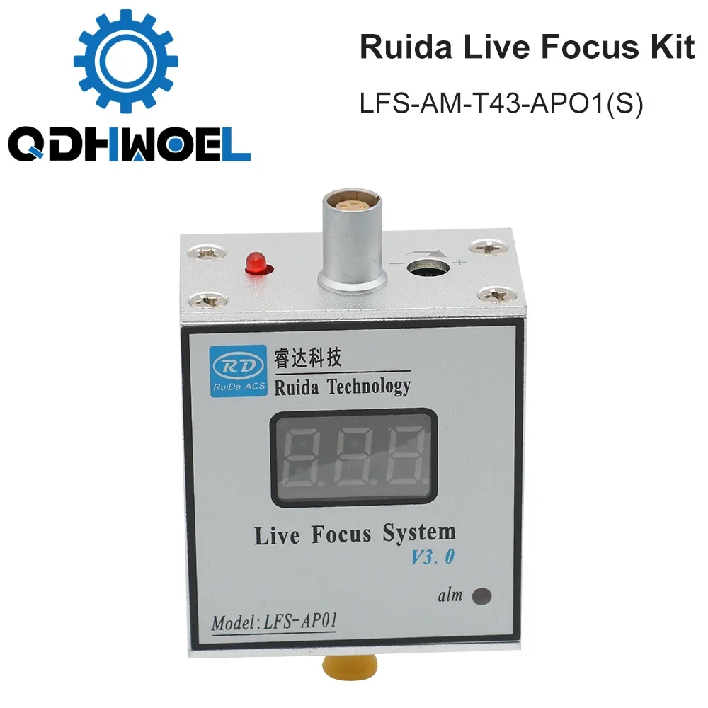 

QDHWOEL LFS-AM-T43-AP01(S) Ruida metal cutting live focus system amplifier and amplifier connecting line for laser machine