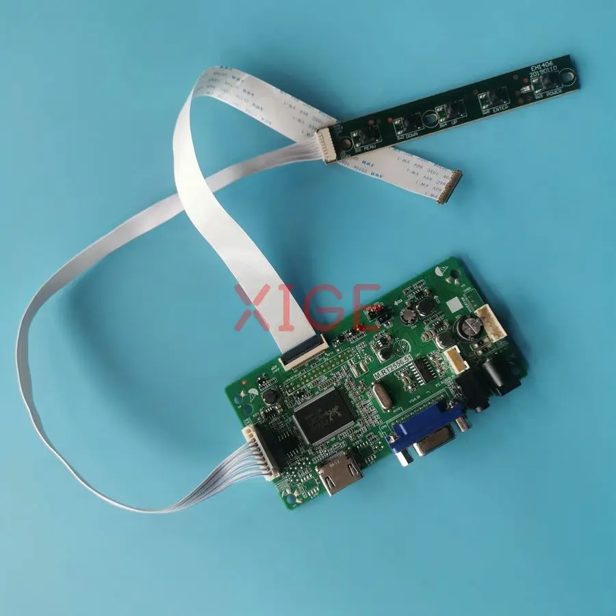 For NT140WHM N140BGE N140BGA HB140WX1 Matrix Controller Drive Board Kit DIY 1366*768 1366x768 30 Pin EDP VGA+HDMI Laptop Display