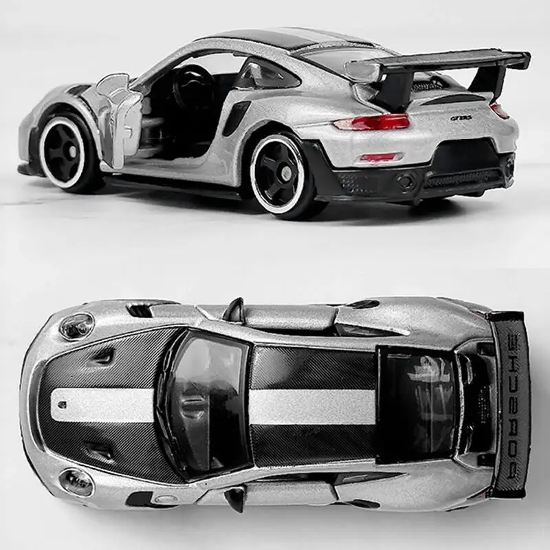 Bburago 1/64 PORSCHE 911 GT2 RS Alloy Miniature Car Model Toys Diecast Vehicle Replica Enthusiasts Collection For Children Gifts