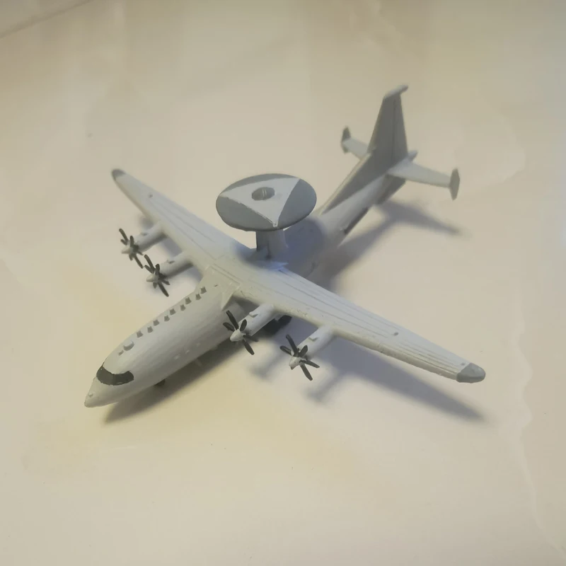 

1PCS Painted 1/350 Scale KJ-500 3rd Generation Early Warning Aircraft Model Resin Ornaments for Diorama Accessory Collection