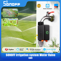 NEW SONOFF SWV Zigbee Smart Water Valve IP55 Automatic Irrigation System Setting Timing With EWeLink Alexa Google Home Assistant
