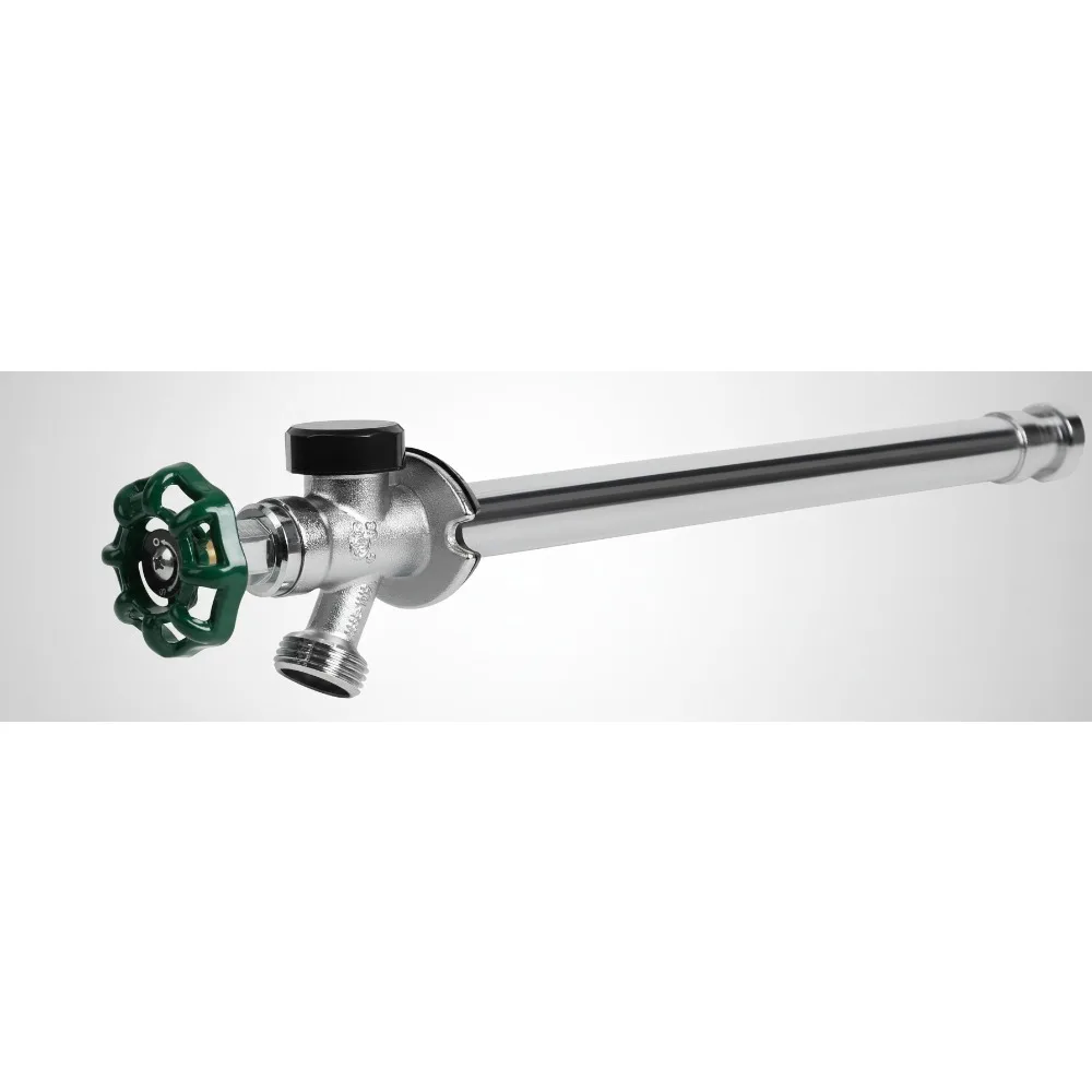 

1/2" Push-to-Connect x 3/4" MHT Anti-Siphon Frost Free Sillcock Valve, Outdoor Faucet for Garden & Home Use