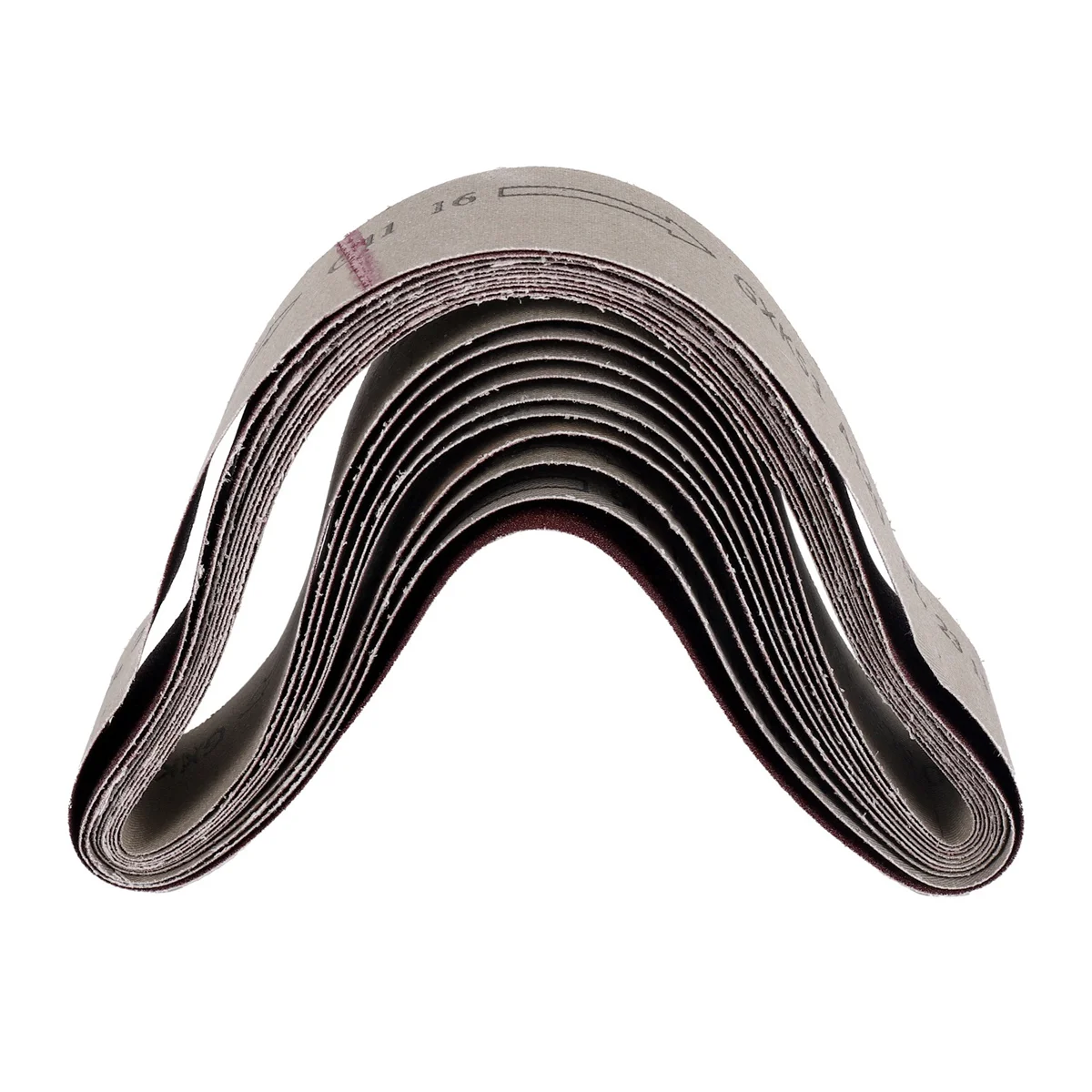 

10Pcs Sanding Belts For Grinding Polishing Mixed 60/ 120/ 150/ 240 Grit 50 X 686 Mm A006