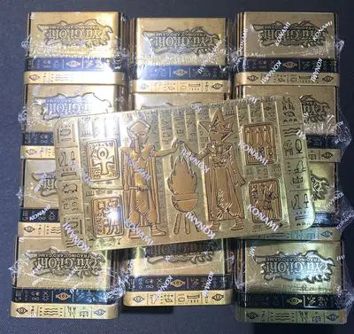 Yu-Gi-Oh MP19 / MP20 Gold Tin Box 2020 Tin And 2019 Tin Genuine English Original Box Spot