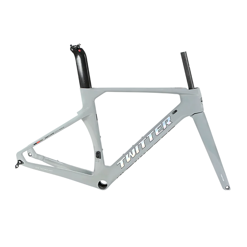 

STLF 2021 New Model R10 Rim Brake Frame Twitter Frame Carbon Rims 700C Road Racing Bicycle Frame