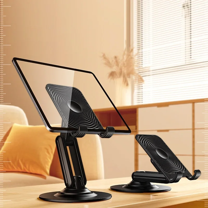 Desktop mobile phone holder Lazy tablet holder Rotating and folding live broadcast mobile phone holder Cross-border