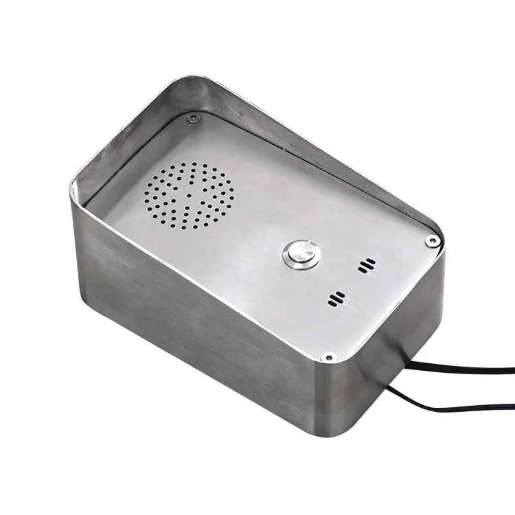 Stainless Steel Faceplate Emergency and Daily Communication SOS Intercom Telephone