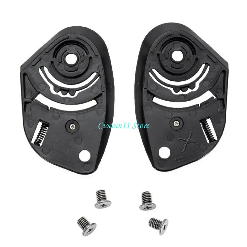 Y1ub Helmets Lens Agens Clip Shield Final Fixing Base for Kyt Half Face Celmets