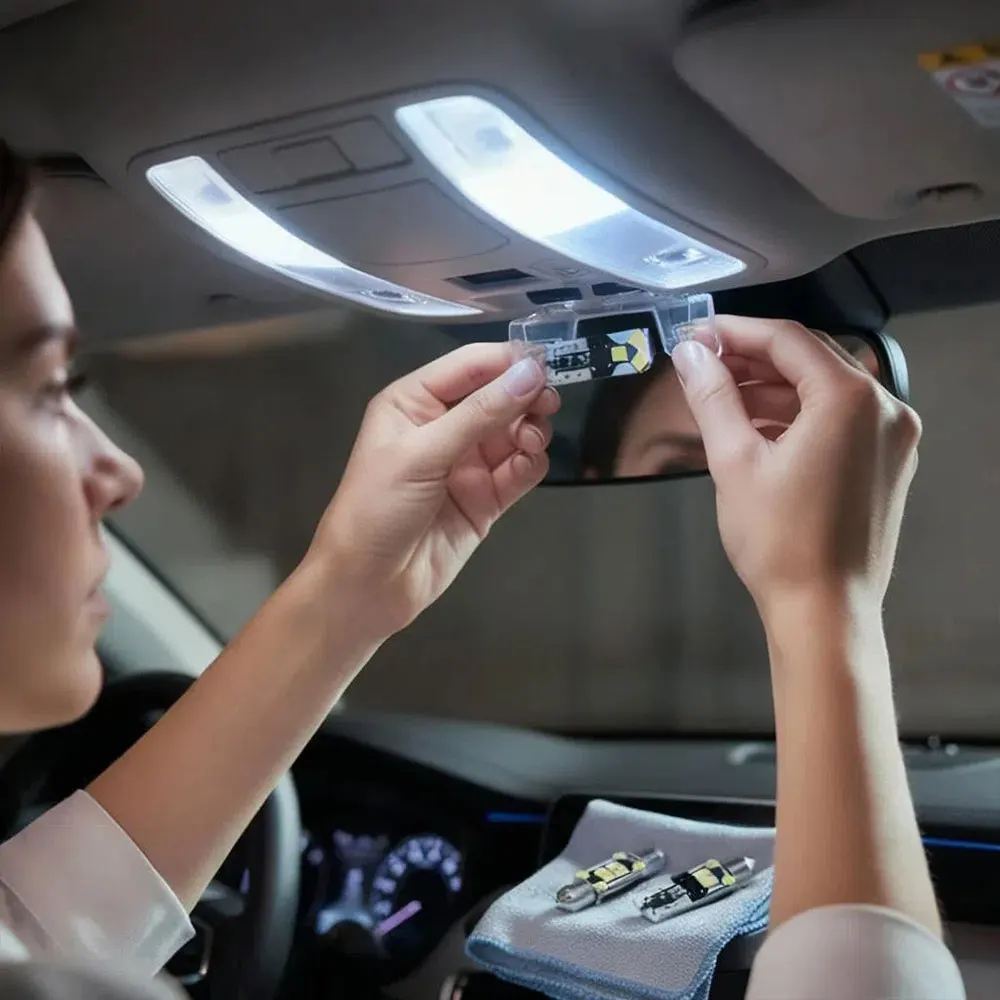 لكيا بيكانتو الصباح SA TA JA 2004-2010 2011 2012 2013 2014 2015 2016 2017 2018 2019 2020 2021 سيارة LED أضواء داخلية Canbus