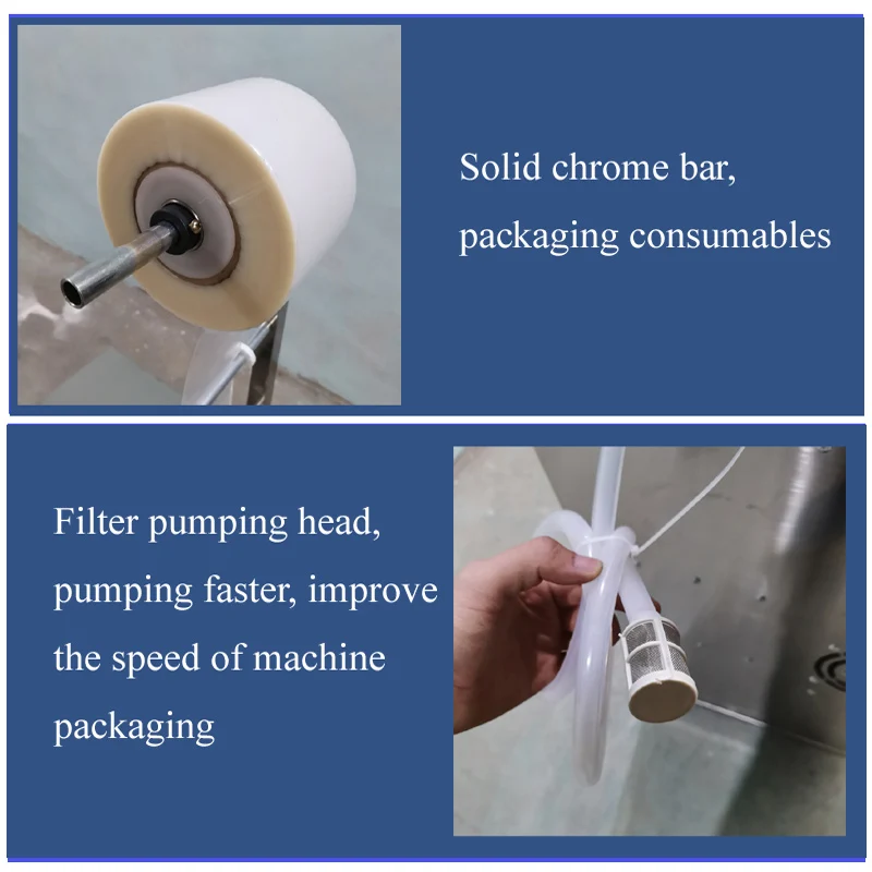 เครื่องบรรจุบรรจุภัณฑ์ชั่งน้ําหนักอัตโนมัติอัจฉริยะบรรจุถุงน้ําผลไม้นมซอสน้ําส้มสายชูและเครื่องบรรจุของเหลวอื่น ๆ