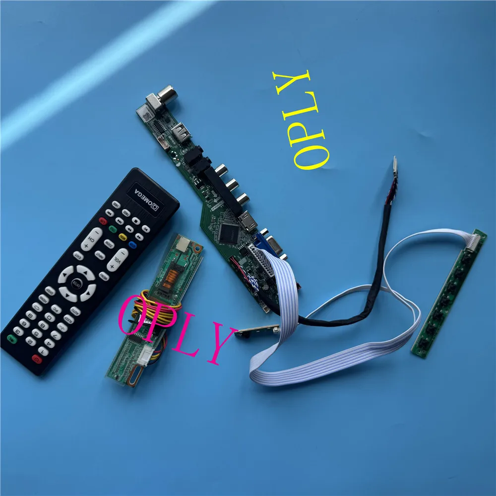 kit for QD15TL02 QD15TL07 15.4" 1280X800 VGA HDMI-compatible USB RF  LCD panel AV screen monitor TV Controller driver board
