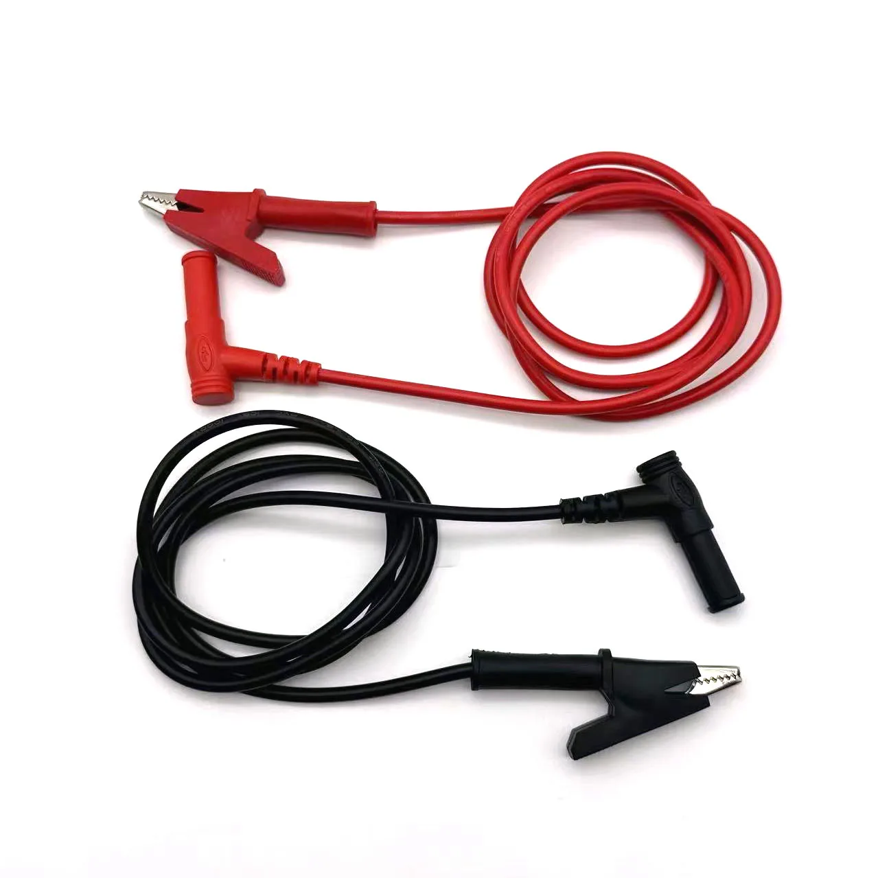 

100CM Alligator Clip to Banana Plug Test Cable Lead Connector Dual Probe 4mm Crocodile Clip For Multimeter Measure Tool