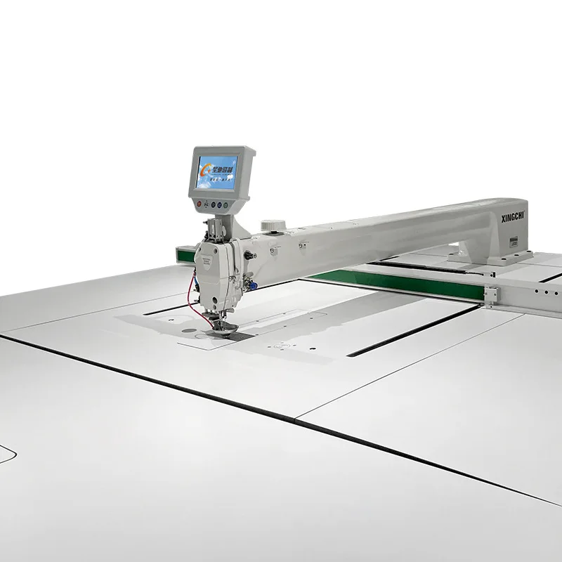 Intelligent stencil machine clothing leather car seat cushion interior large range template machine sewing machine