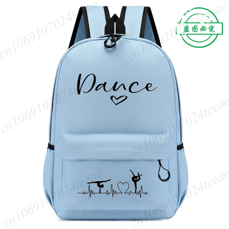 Dance Heartbeat Design Schoolbag Child Kids Backpack Cute Small Cartoon Travel Bag Back To School  Children Kindergarten Bookbag