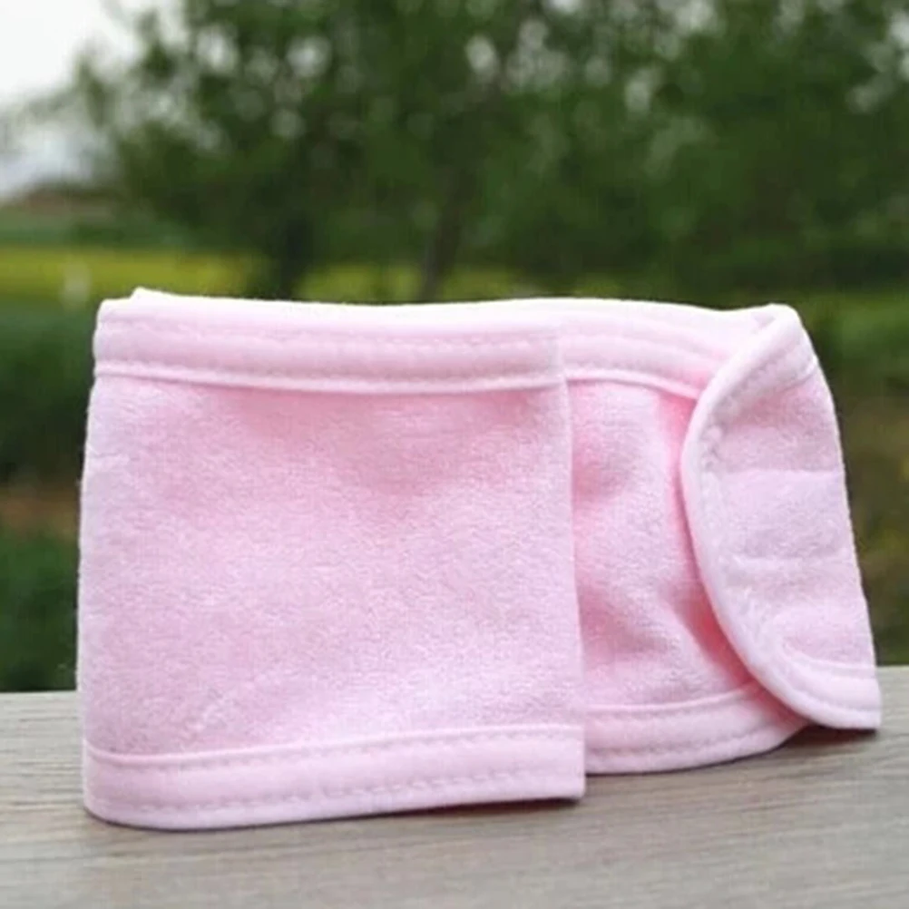 

6Pcs Tape Hairband Head Wrap for Facial Bathing Makeup Hairbands Pink Purple Yellow Assorted Colors