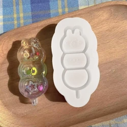 Quicksand Resin Casting Molds,Resin Art Shaker Mold,Crystal Silicone Hollow Mold Epoxy Pendant Molds Cute Pendant Mold