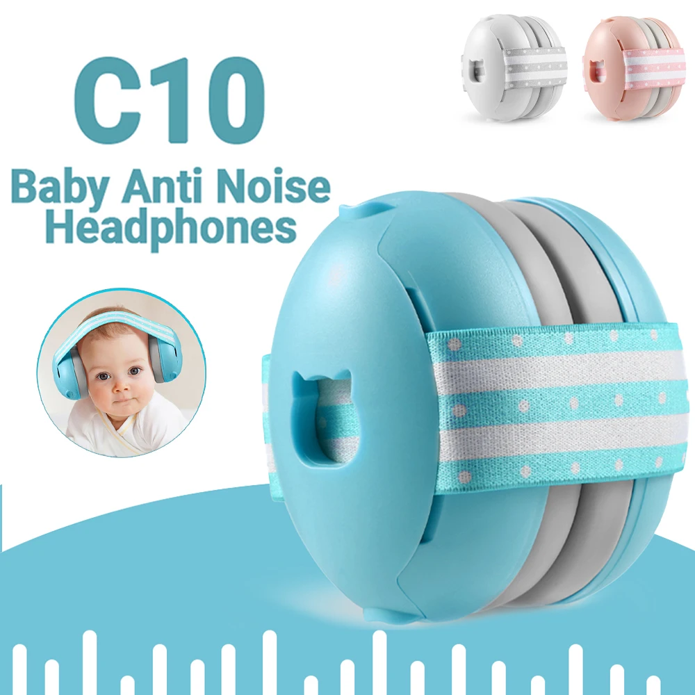 YHKEMA 0-2 Years Old Child Baby Hearing Protection Safety Earmuffs Noise Reduction Ear Protector for Children Earphone