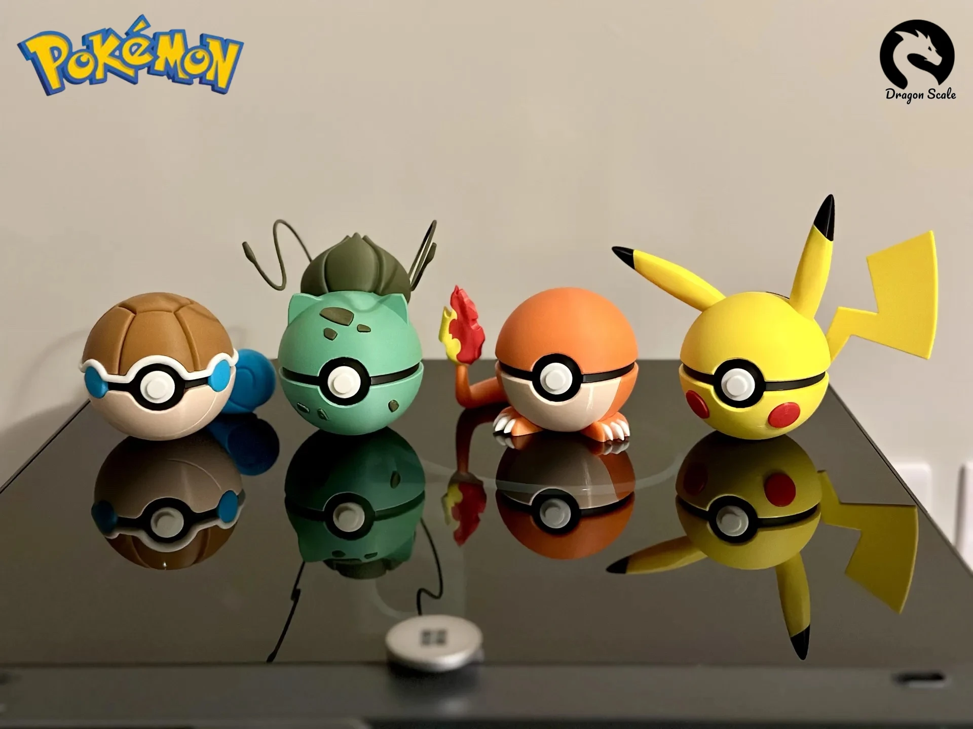 

In Stock Pokémon Poké Ball Pocket Monsters Shape Ball Ornament Pokémon Peripheral Gifts 3D Printed Model Toys Fans Gifts