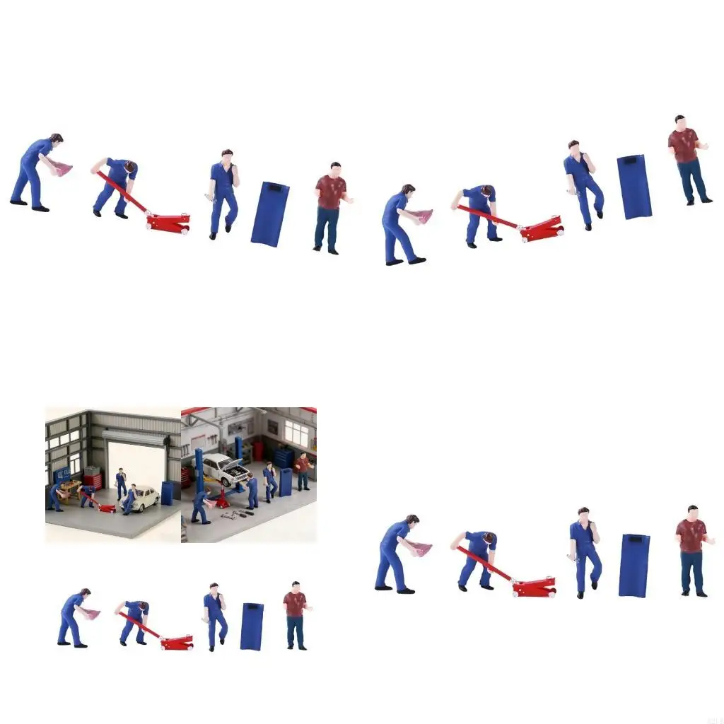 figurines-miniatures-d'equipe-d'atelier-echelle-1-64-figurines-travailleurs-en-resine-ideales-pour-l'affichage-scenes