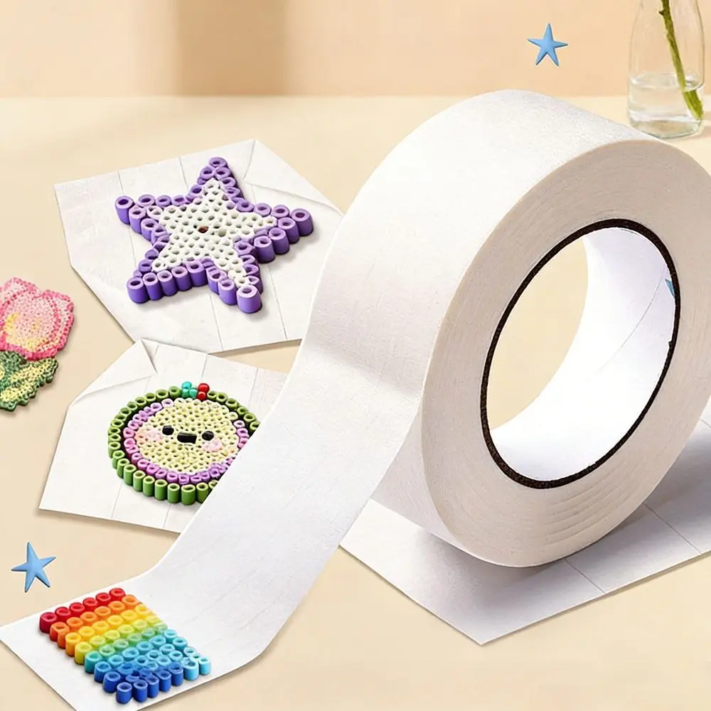 

Handmade Perler Beads Masking Tape No Residue No Shifting Ironing Protection Template Paper DIY Toy Accessories Perler Bead Tool