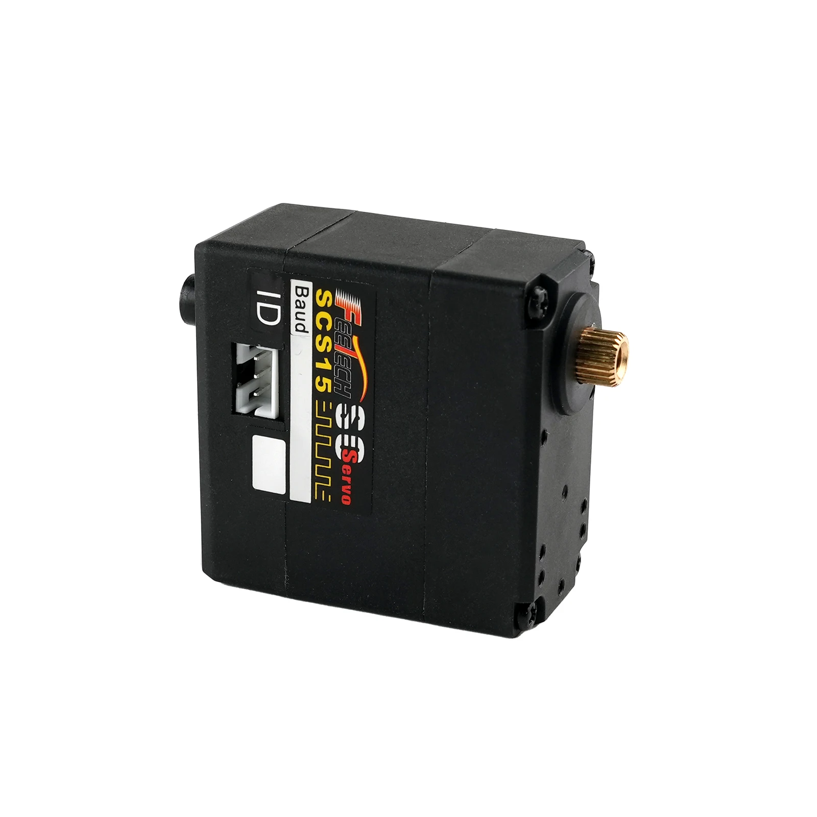 มอเตอร์เซอร์โวแบบแกนคู่ SCS15 น้ำหนัก 15 กก. แกนเหล็ก ควบคุมการหมุนได้ 180 องศา แรงดัน 7.4V สำหรับงาน DIY ชิ้นส่วนหุ่นยนต์อัจฉริยะ