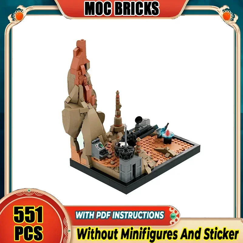 

Популярные звездные фильмы, модель Moc, строительные кирпичи, военная база, карта, технология, модульные блоки, подарки, рождественские игрушки, наборы «сделай сам», сборка