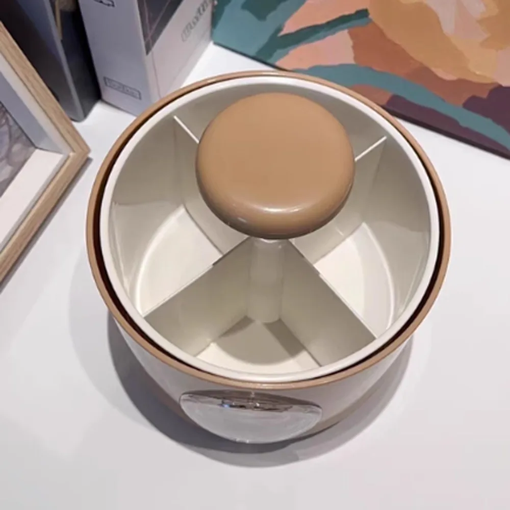 

Вращающийся держатель для ручек с 4 узорами капибары, вращающийся большой емкости, настольный ящик для хранения капибары, милый 4 сетки