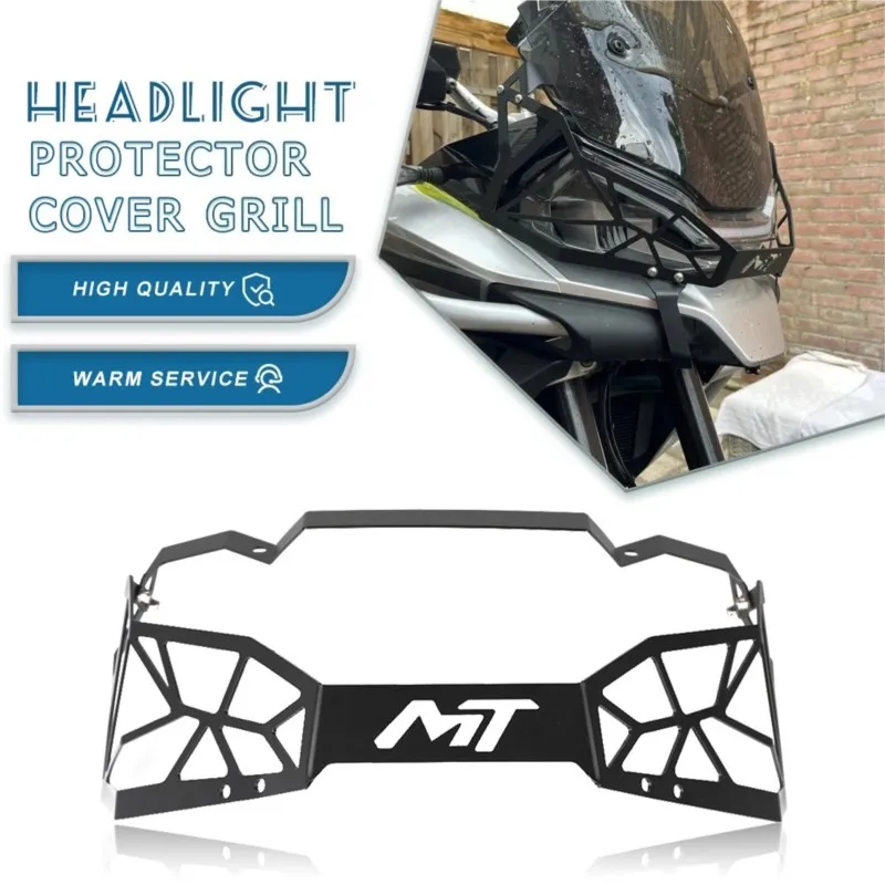 

New Headlight Protector Guard Headlamp Grille Protection Cover Motorcycle FOR CFMOTO CF 800MT MT800 MT 800 MT IBEX 800 2021-2026